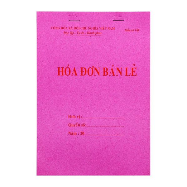 Hoá đơn bán lẻ to